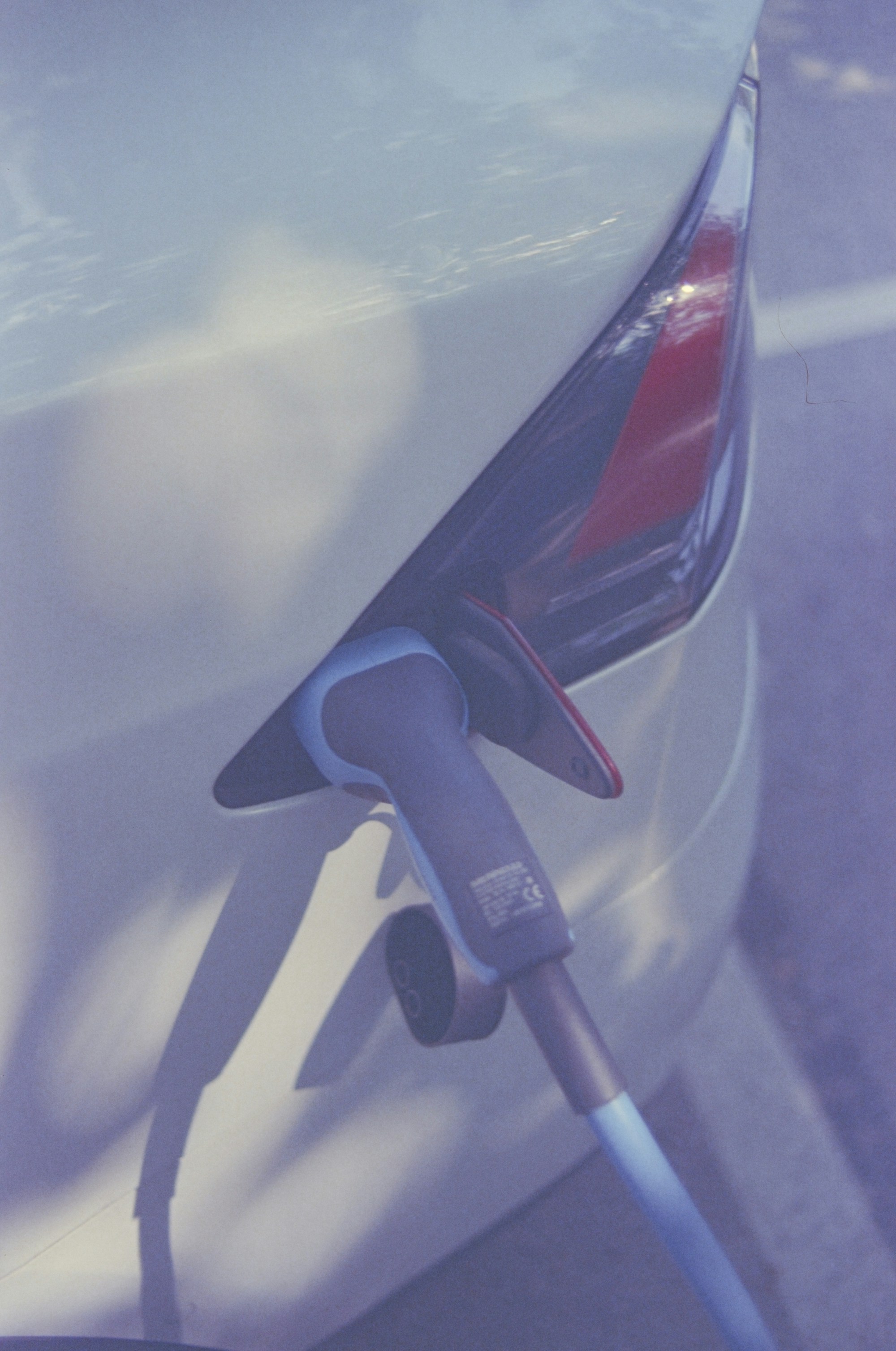 Electric vehicle charging point in an urban setting